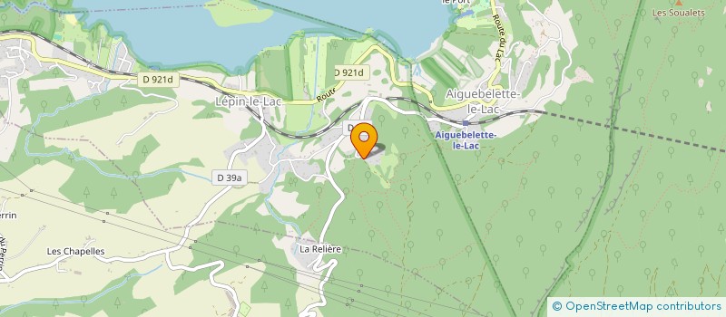 localisation de l'entreprise MONSIEUR GIL TORRES  LEPIN-LE-LAC