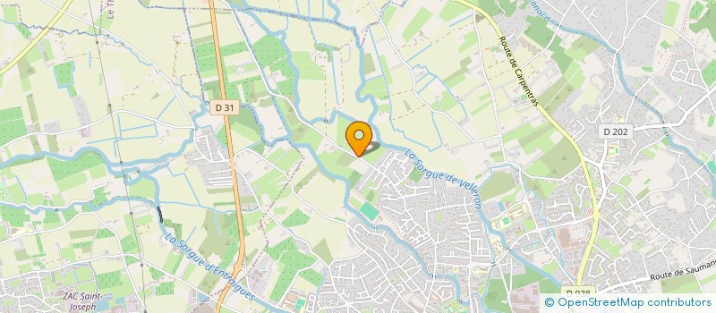 localisation de l'entreprise MONSIEUR GILBERT AGNEL  L'ISLE-SUR-LA-SORGUE