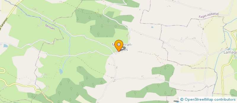 localisation de l'entreprise MONSIEUR GILBERT ALAIN REITTER  MONFERRAN-PLAVES