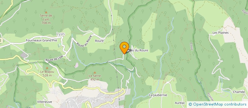 localisation de l'entreprise MONSIEUR GILBERT ALLIER  COUX