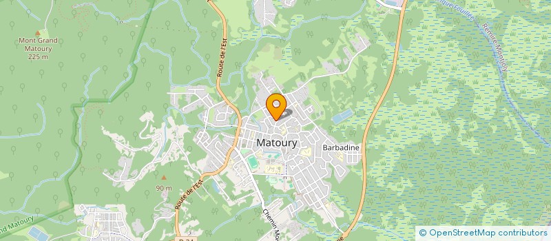 localisation de l'entreprise MONSIEUR GILBERT ALVARADE à MATOURY