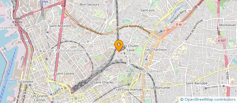 localisation de l'entreprise MONSIEUR GILBERT AMMIRATI à MARSEILLE