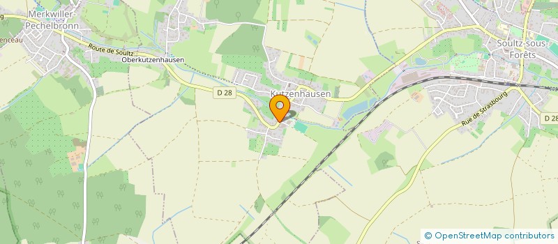 localisation de l'entreprise MONSIEUR GILBERT ANDRES  MERKWILLER-PECHELBRONN