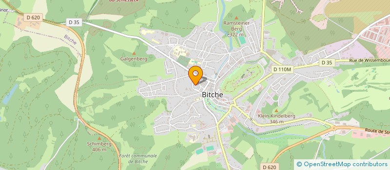 localisation de l'entreprise MONSIEUR GILBERT ARBOGAST à BITCHE