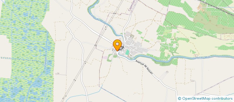 localisation de l'entreprise MONSIEUR GILBERT ARNAUD  CRUZY