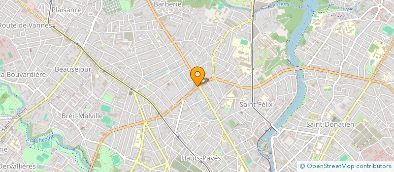 localisation de l'entreprise MONSIEUR GILBERT AUBOIRON à NANTES