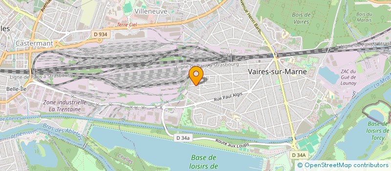 localisation de l'entreprise MONSIEUR GILBERT AUDRAIN  VAIRES-SUR-MARNE