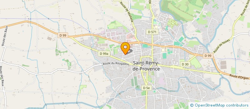localisation de l'entreprise MONSIEUR GILBERT BACULARD à SAINT-REMY-DE-PROVENCE