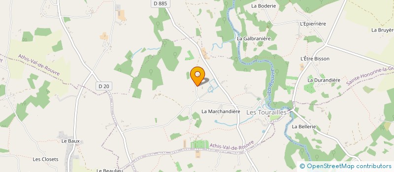 localisation de l'entreprise MONSIEUR GILBERT BALOCHE à ATHIS-VAL DE ROUVRE