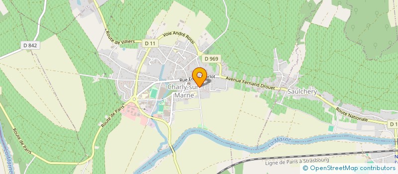 localisation de l'entreprise MONSIEUR GILBERT BARON à CHARLY-SUR-MARNE