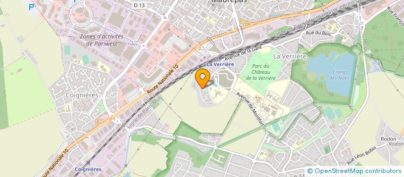 localisation de l'entreprise MONSIEUR GILBERT BAUDARD à VERRIERE (LA)