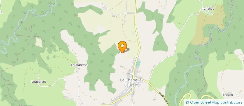 localisation de l'entreprise MONSIEUR GILBERT BAYOL à LA CHAPELLE-LAURENT