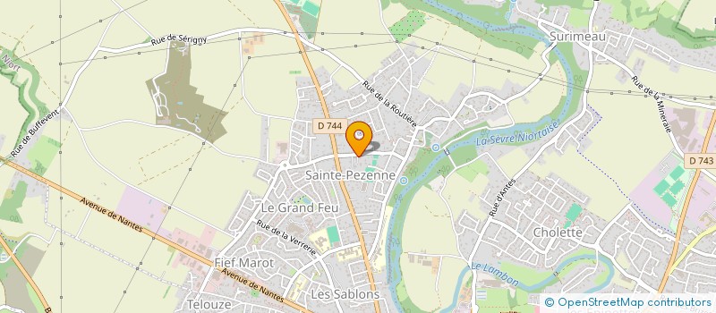 localisation de l'entreprise MONSIEUR GILBERT BAZERQUE à NIORT