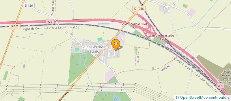 localisation de l'entreprise MONSIEUR GILBERT BEENEN  MOISENAY