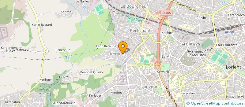 localisation de l'entreprise MONSIEUR GILBERT BELLEC à PLOEMEUR