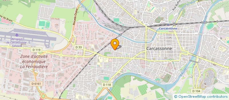 localisation de l'entreprise MONSIEUR GILBERT BENOIT à CARCASSONNE
