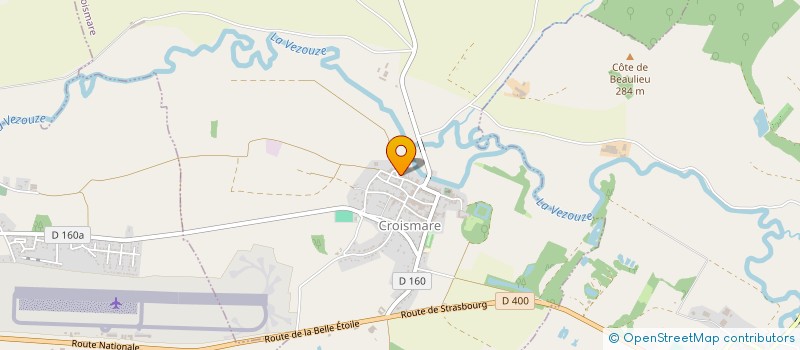 localisation de l'entreprise MONSIEUR GILBERT BERNARD à LUNEVILLE