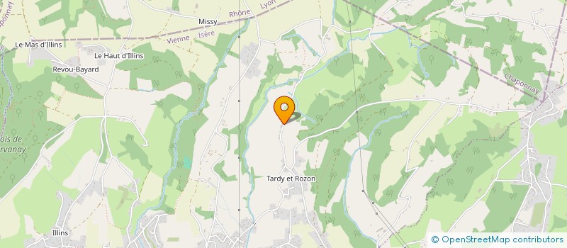 localisation de l'entreprise MONSIEUR GILBERT BERTHON  SEYSSUEL