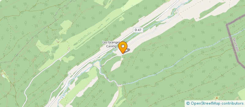 localisation de l'entreprise MONSIEUR GILBERT BERTIN  PONTARLIER