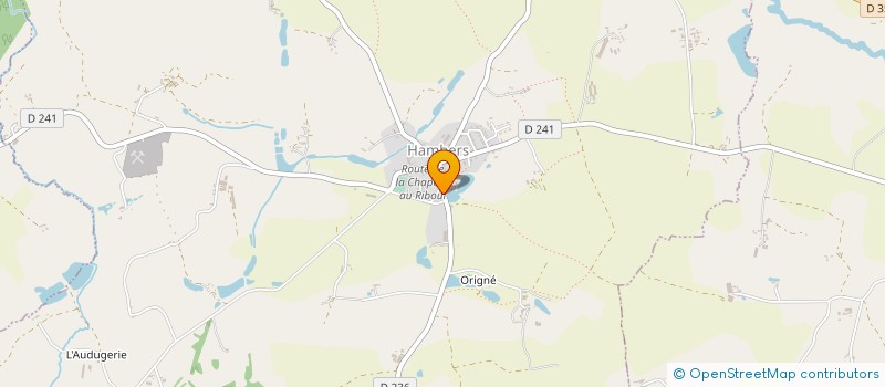 localisation de l'entreprise MONSIEUR GILBERT BLANCHE  HAMBERS