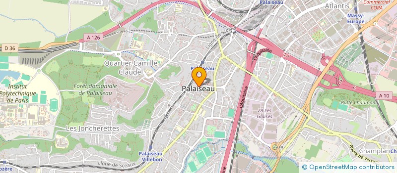 localisation de l'entreprise MONSIEUR GILBERT BLANCHON à PALAISEAU