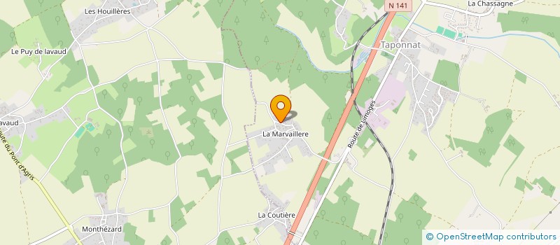 localisation de l'entreprise MONSIEUR GILBERT BLANCHON à TAPONNAT-FLEURIGNAC