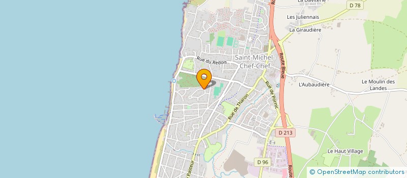 localisation de l'entreprise MONSIEUR GILBERT BOISSEL  SAINT-MICHEL-CHEF-CHEF