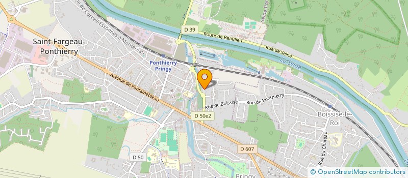 localisation de l'entreprise MONSIEUR GILBERT BOITE  SAINT-FARGEAU-PONTHIERRY