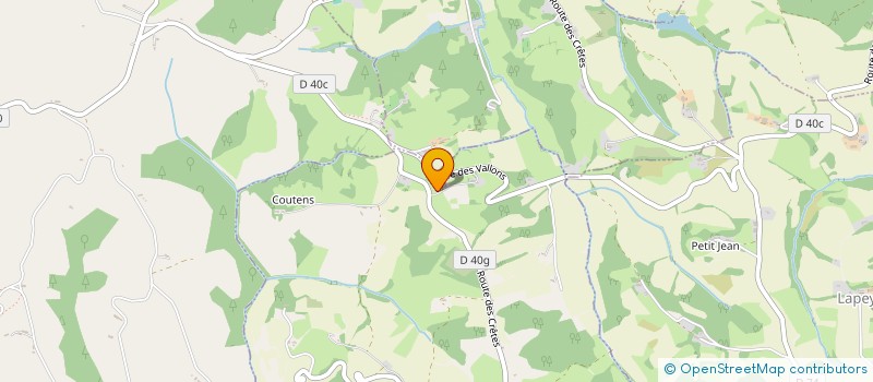 localisation de l'entreprise MONSIEUR GILBERT BOMBAIL  MASSABRAC