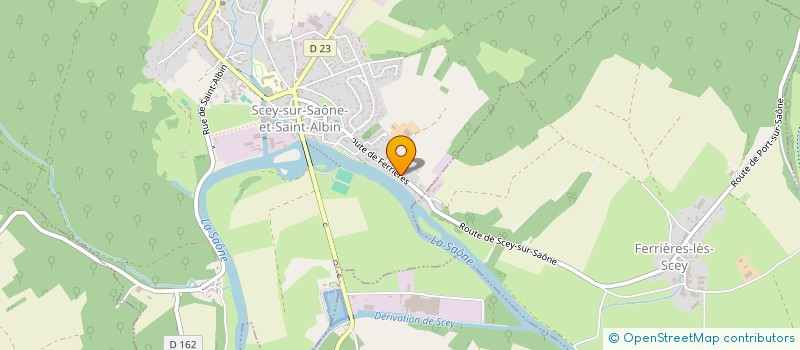 localisation de l'entreprise MONSIEUR GILBERT BONFILS  SCEY-SUR-SAONE-ET-SAINT-ALBIN