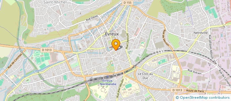 localisation de l'entreprise MONSIEUR GILBERT BONNAL  EVREUX