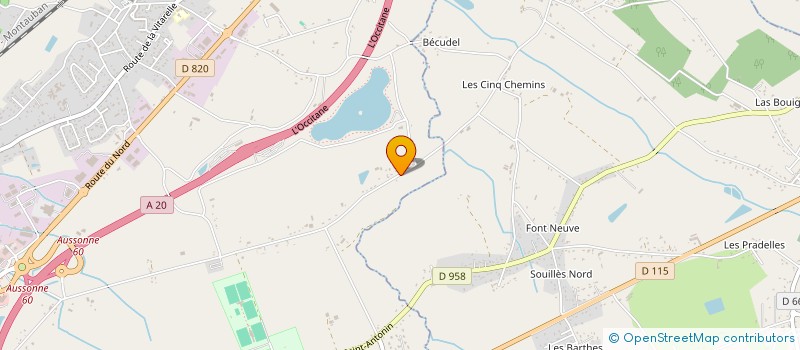 localisation de l'entreprise MONSIEUR GILBERT BOUISSIERES à MONTAUBAN