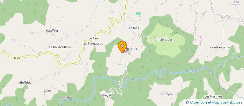localisation de l'entreprise MONSIEUR GILBERT BOUQUIER à PUYCAPEL