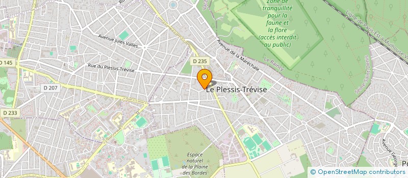 localisation de l'entreprise MONSIEUR GILBERT BOURNET à LE PLESSIS-TREVISE