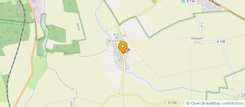 localisation de l'entreprise MONSIEUR GILBERT BOUTROU  BRUVILLE