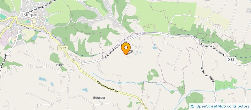 localisation de l'entreprise MONSIEUR GILBERT BRETHES  LAMOTHE