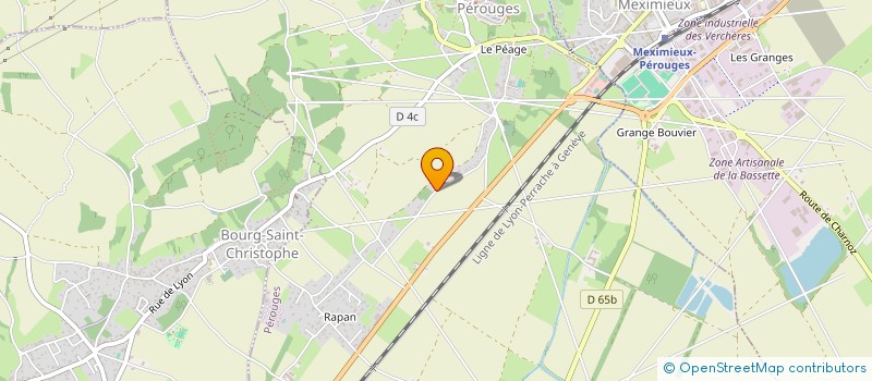 localisation de l'entreprise MONSIEUR GILBERT BUET  PEROUGES