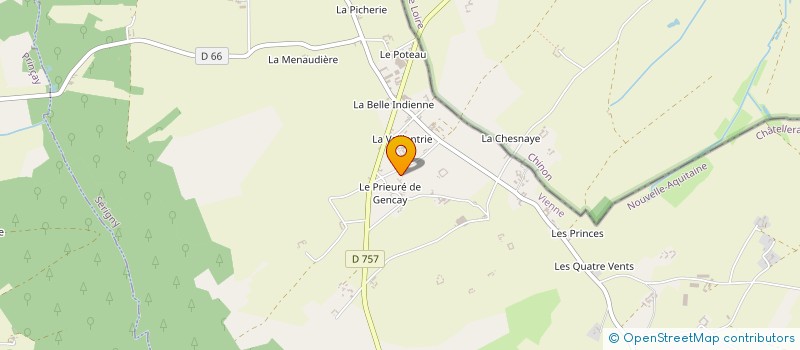 localisation de l'entreprise MONSIEUR GILBERT BUSSEAU  SERIGNY