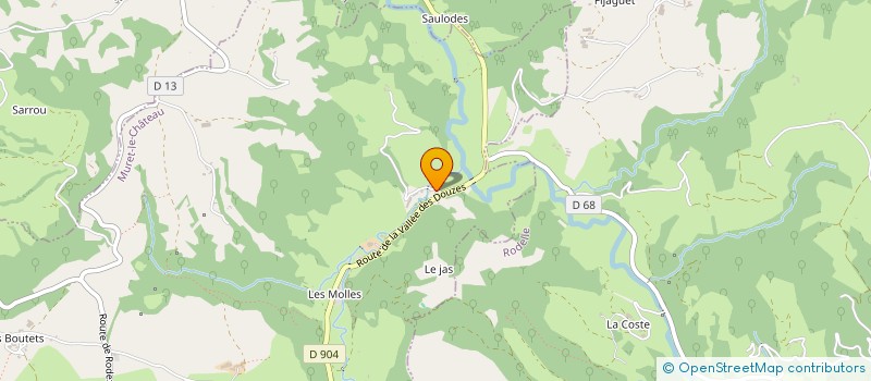 localisation de l'entreprise MONSIEUR GILBERT CABANIOLS  MURET-LE-CHATEAU