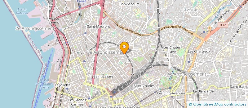 localisation de l'entreprise MONSIEUR GILBERT CALOSSO à MARSEILLE