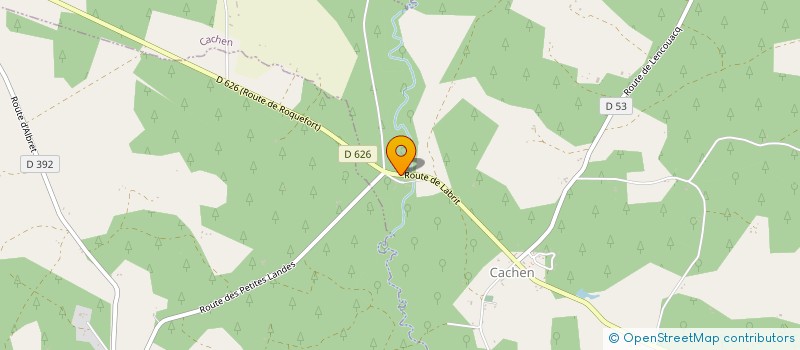 localisation de l'entreprise MONSIEUR GILBERT CAPES  ROQUEFORT