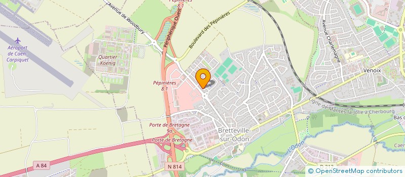 localisation de l'entreprise MONSIEUR GILBERT CARABEUFS  BRETTEVILLE-SUR-ODON