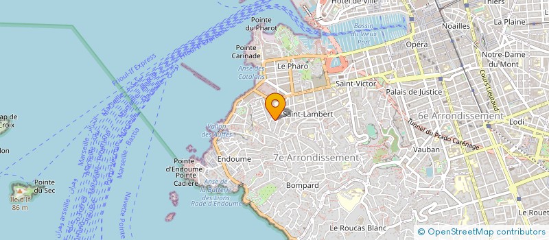 localisation de l'entreprise MONSIEUR GILBERT CARDI à MARSEILLE