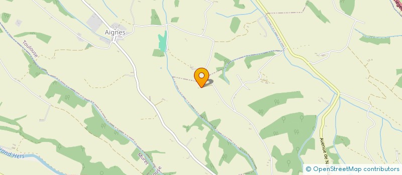 localisation de l'entreprise MONSIEUR GILBERT CAZAUX  SAINT-LEON