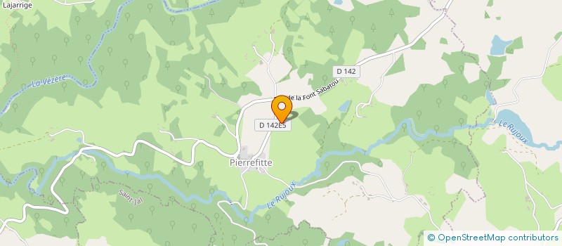 localisation de l'entreprise MONSIEUR GILBERT CEROU  PIERREFITTE