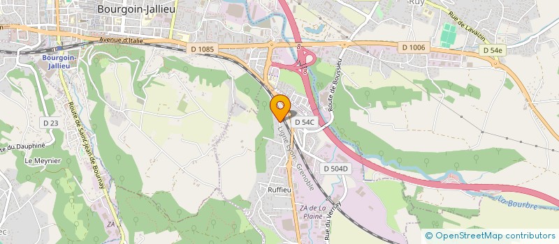 localisation de l'entreprise MONSIEUR GILBERT CHARMAT  NIVOLAS-VERMELLE