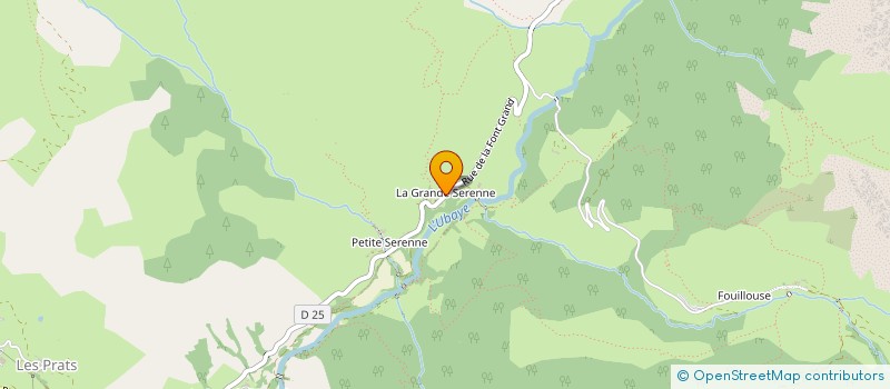 localisation de l'entreprise MONSIEUR GILBERT CHAUVET à SAINT PAUL SUR UBAYE