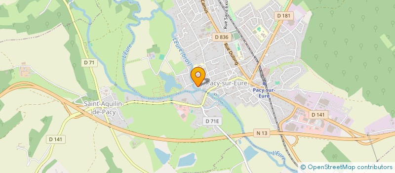 localisation de l'entreprise MONSIEUR GILBERT CLAESEN  PACY-SUR-EURE