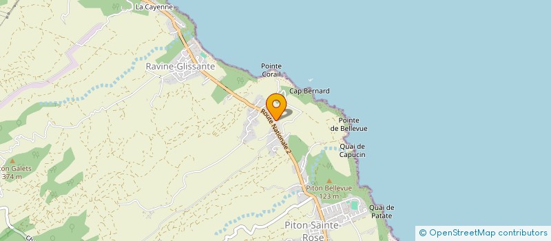 localisation de l'entreprise MONSIEUR GILBERT CLAIN  SAINTE-ROSE