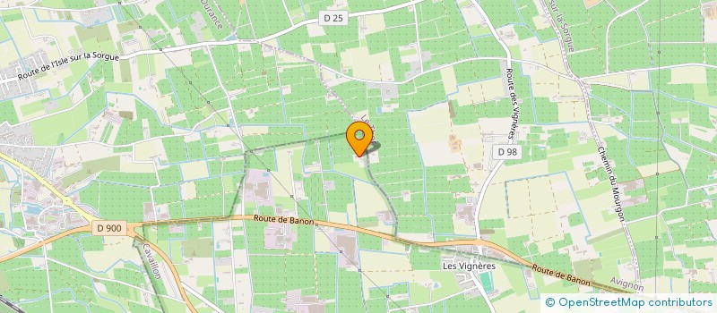 localisation de l'entreprise MONSIEUR GILBERT COCCOLO  CAVAILLON